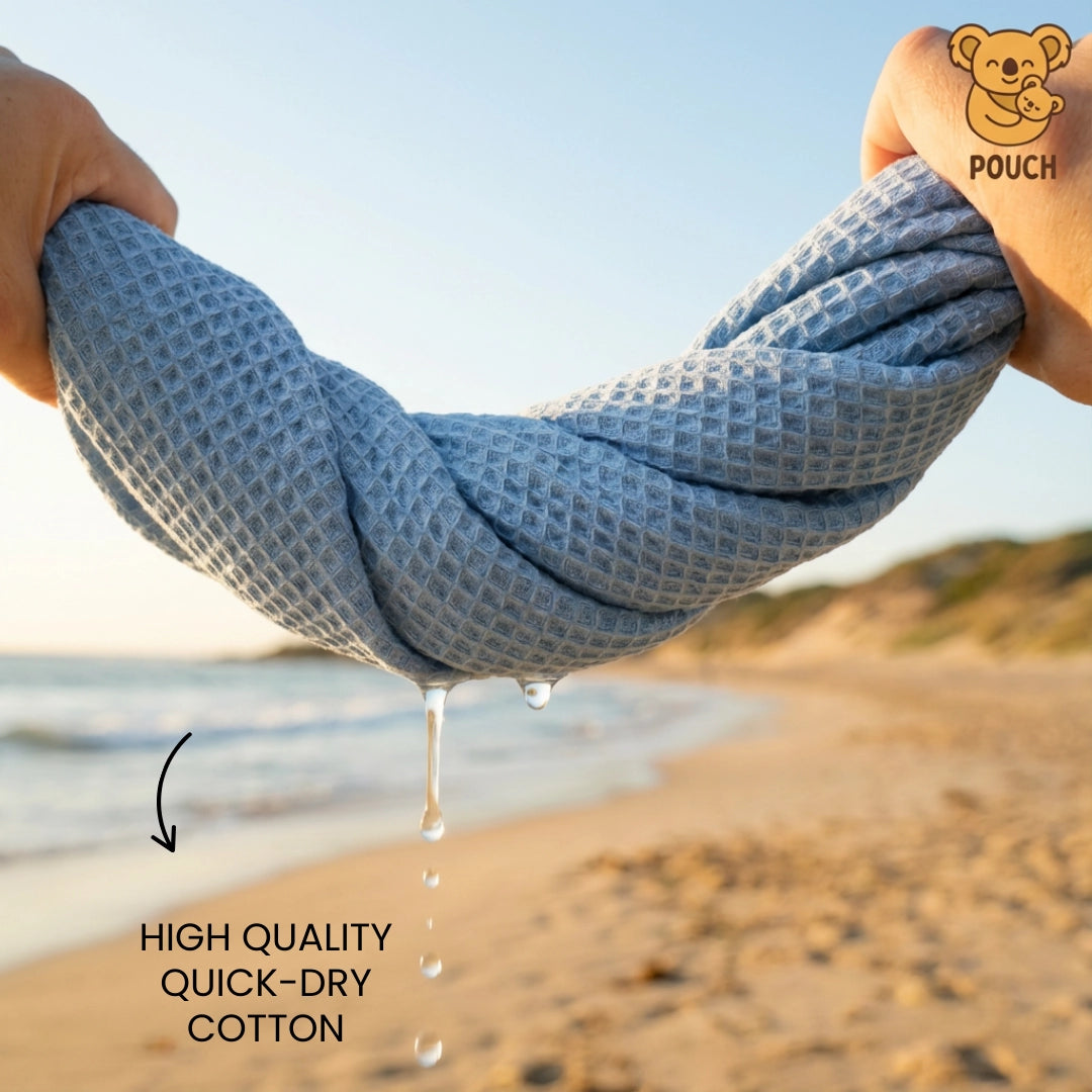 POUCH™ Hooded Toddler Towel - Pouch